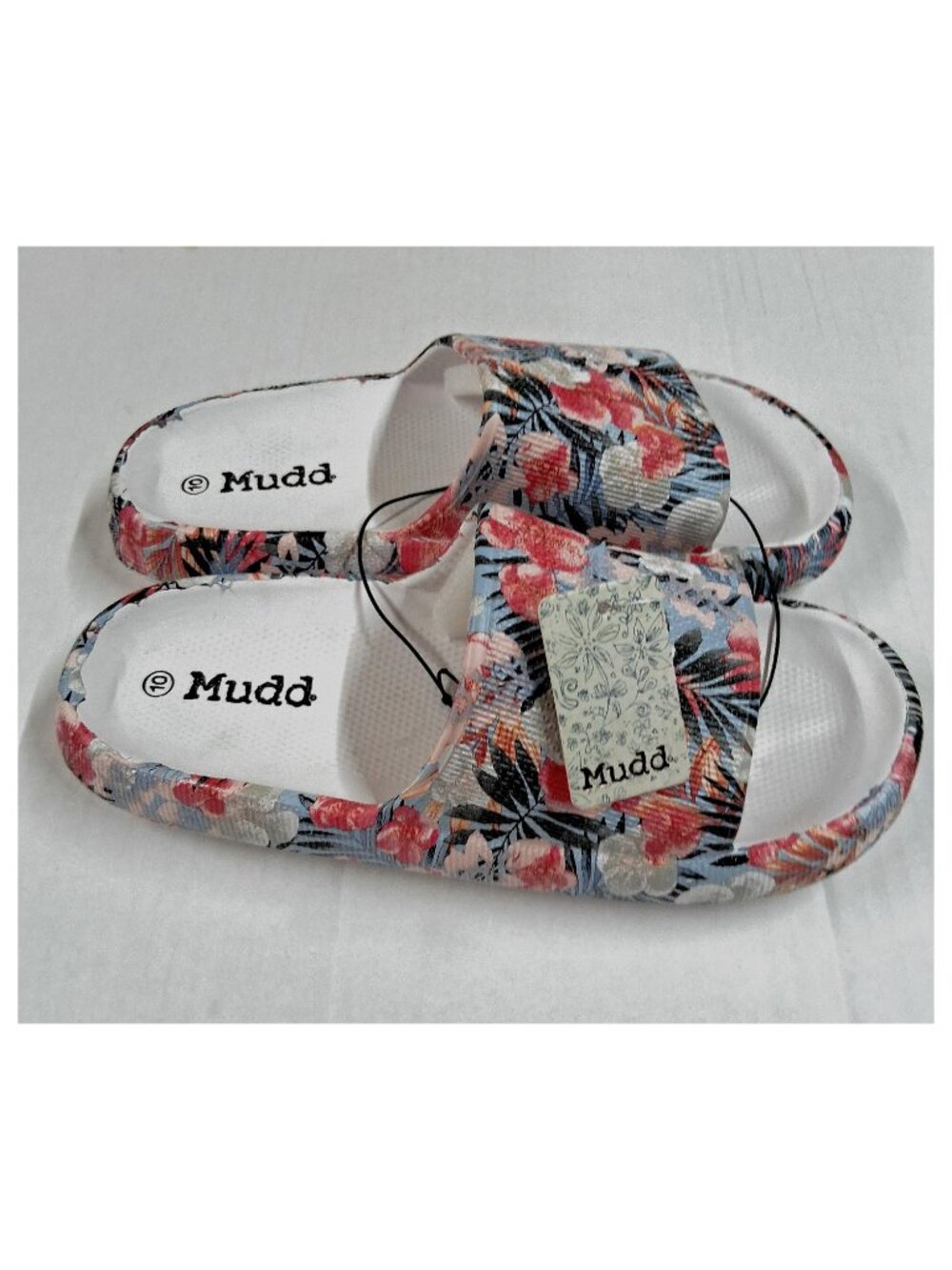 Womens Cozy Pillow Slides Anti-Slip Eva Sandals Slippers Outdoor Summer 10